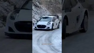 Test Rally Monte Carlo 2026 ❄️ #wrc #rallymontecarlo
