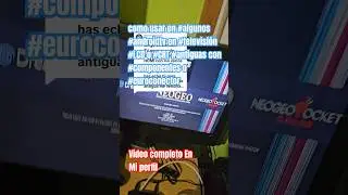 Usar en #algunos #androidtv en #televisi&oacute;n #LCD o #CRT #antiguas con #componentes o #euroconector