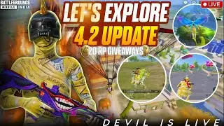 4.2 UPDATE is Here || RP GIVEAWAYS || Ultimate ||#live #BGMI #bgmilive  #gaming #pubg #pubgmobile