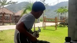 Seberkas Sinar - Nike Ardilla Cover Gitar Jamming Track improvisation