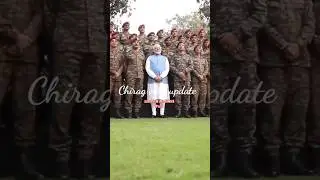 Indian Prime Minister With Para Commandos ।। #shorts #modi #pmmodi #paracommando