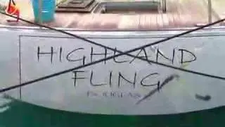 SAILING ANARCHY Highland Fling  at dock