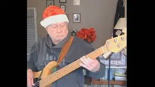 GOD REST YE' MERRY GENTLEMEN Gary Hoey version Bass cover