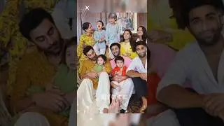 Kapoor family Ganesh Puja celebration✨🤍 #shorts #kapoor #ranbirkapoor #raha #taimuralikhan #kareena