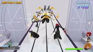 KINGDOM HEARTS Melody of Memory Axel\Lea's theme all excellent proud mode