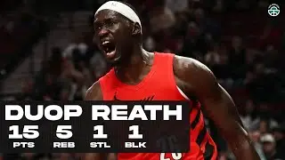 DUOP REATH DROPS 15PTS vs JAZZ (FULL HIGHLIGHTS)
