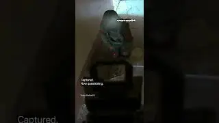 Ukrainian Soldiers Capture Russian POW on Battlefield. POV Operation