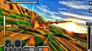 Flight Pilot Simulator 3D Game | Fire Fighter | Plane Landing | Android,Ios Gameplay