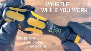 Wera Kraftform Bit Holding Screwdriver with Rapid Adaptor 1/4 ESD 816 R ESD | ASMR Tool Unboxing