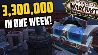 3,3 миллиона золота за одну неделю! Shadowlands Goldcap Challenge, эпизод 3
