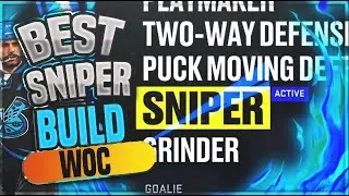 NHL 22 BEST WORLD OF CHEL SNIPER BUILD!