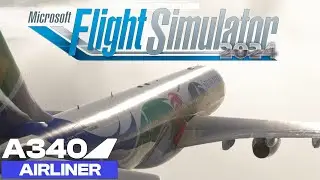 IniBuilds A340 | Doha (OTHH) &rarr; Dubai (OMDB) | MSFS 2024 | A340-300 | Microsoft Flight Simulator 2024