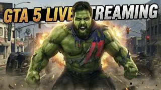 GTA 5 Full Chaos and Destruction Gameplay live Hulk Part-6 #live #livestream #shortsfeed #gaming