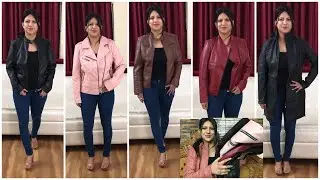 Best Affordable Leather Jackets for Women in India | Online Winter Shopping Haul | Faux Leather