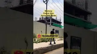 Westway Central Ikon Sector 105 Noida | High-Street Shops, Offices & Big Returns! #noida