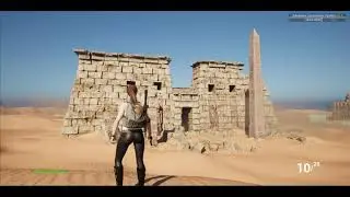 Egyptian Temple Environment demo game / Unreal Engine 5