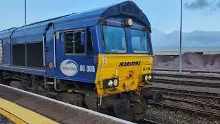 A Trio of DB Cargo Class 66s at Eastleigh