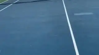 Noami Osaka playing tennis with her boyfriend rapper Cordae 🎾 #wta #wtatennis #osaka