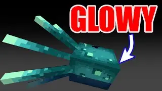 Glowing Squid In Minecraft 21w03a