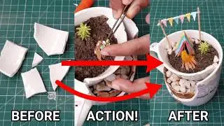 Reuse Broken Cup | DIY