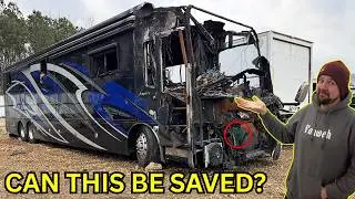 This Fire Damaged $280,000 RV Went CHEAP!