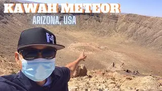 Kawah Yang Terbentuk Akibat METEOR Jatuh di Arizona, USA.