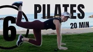 6/20- 20 Minute Pilates Flow On The Beach For Strength and Flexibility