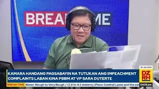 Kamara handang pagsabayin na tutukan ang impeachment complaints laban kina PBBM at VP Sara Duterte