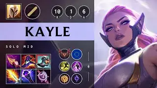 Kayle Mid vs LeBlanc - EUW Grandmaster Patch 25.18