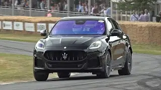2022 Maserati Grecale Trofeo - Pure Engine Sounds - Goodwood Festival of Speed