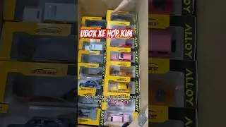 Ubox 10 th&ugrave;ng xe hợp kim #xe #xehopkim #ferari #lambo #mer