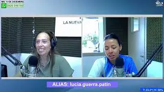Luc&iacute;a Guerra - La Nueva Radio Suarez 101.3