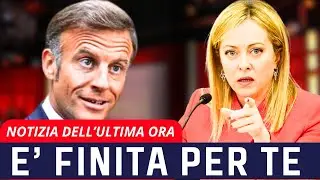 Meloni smaschera Macron: il piano segreto contro l&rsquo;Italia viene alla luce!