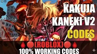 ROBLOX: КОДЫ KANOM TOKYO | [KAKUJA KANEKI V2] РАБОЧИЕ КОДЫ KANOM TOKYO 🩸🔴[ROBLOX]🔴🩸