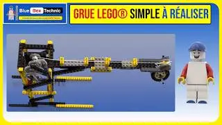 Grue simple et manuelle en LEGO® Technic