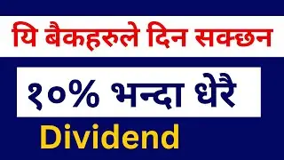 Highest Distributable EPS Banks in Nepal Stock Market 2024 | C. Bank's Dividind Capacity