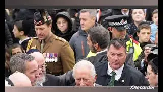 Lt Col Jonny Thompson Photo Montage on Duty with King Charles 20-21 Oct 25 👑💟