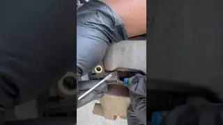 Removing Brake Wear Sensor Connector on 2020 Mercedes Benz GLC 300