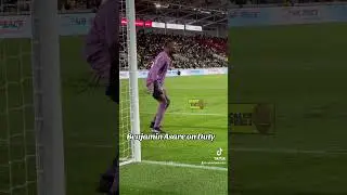 Ghana Goalkeeper Benjamin Asare in Action.  #London #Ghana #Nigeria #UnityCup #Blackstars