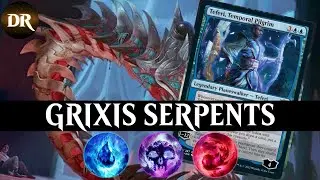 💧💀🔥 GRIXIS BLADECOIL SERPENT | Brothers War Standard | MTG Arena