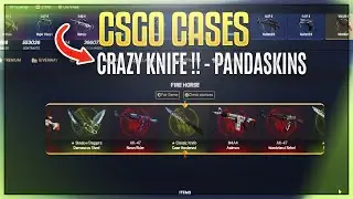 CRAZY KNIFE CSGO CASE !! - PANDASKINS
