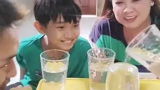 Water glass challenge | don't fill the glass | tickle head massage reaction #funny