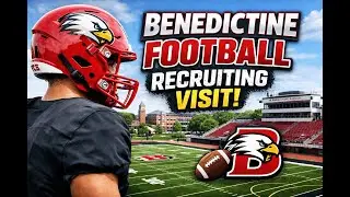 Benedictine University Football Recruiting Visit (Lisle, Illinois) l College Football Journey