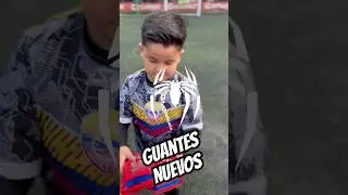 Guantes Nuevos🧤🕷️ #viralvideo #goalkeeper #viralshorts #guantesdeportero #football #gloves