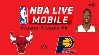 DWAYNE WADE ONLY CHALLENGE | NBA Live Mobile #6 (Game 6 vs. Indiana + Season Veteran Pack Opening)