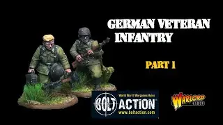 Bolt Action German Veteran Infantry Part 1 #boltactiongaming