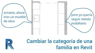 Cambiar la categoría de una familia en Revit