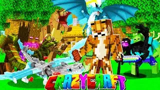 Minecraft Bedrock CrazyCraft Mod/Addon for MCPE 1.19+ (xbox One, PS4, MCPE)