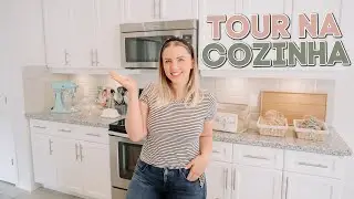 Tour pela cozinha na nossa casa no Canad&aacute;
