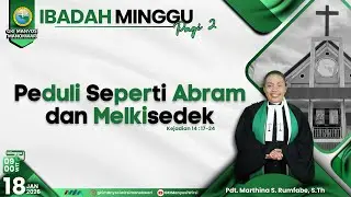 Ibadah Minggu Pagi II | 18 Januari 2026 | Jemaat GKI Manyosi Wirsi